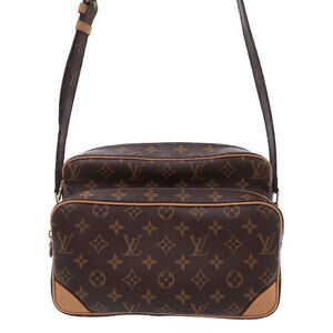 Louis Vuitton Monogram Leather Brown Nile Shoulder Bag